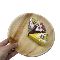 Assiettes jetables en bambou comme 6''8''10'' Assiettes jetables en feuille de palmier