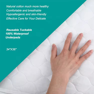 Tempat tidur dewasa anak-anak orang tua bantalan inkontinensia tahan air berlapis dapat dicuci bantalan inkontinensia - Product Image 3