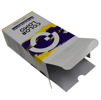 Boîtes rigides en carton blanc recyclables personnalisables pour l'emballage de cosmétiques et d'huiles essentielles, designs personnalisés OEM, plusieurs tailles