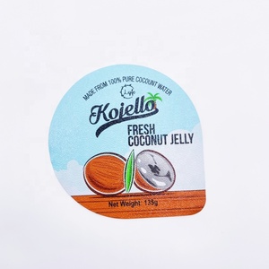 Diseño personalizado 65mm 75mm 88mm 118mm diámetro troquelado papel de aluminio tapa de yogur - Product Image 6