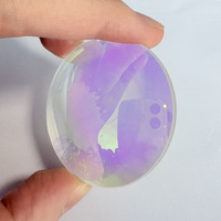 Industrial Plano Convex Optical Lens 45mm Diameter 2mm Edge Thickness for Optical Surveying Measuring Instrument Parts