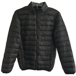 Nylon men Jacket winter branded clothing stock lots