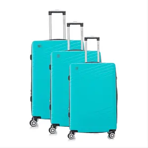 Wen zhou usine Abs PC valise à bagages durs, ensemble de bagages à 4 roues