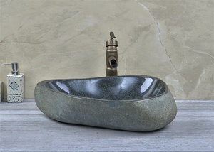 Fiume di Pietra di Granito Lavandino del Bagno - Product Image 3
