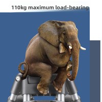 Trépied professionnel Weifeng 9116Y pour caméra DSLR de cinéma et de télévision - Portable, grande capacité de charge, grande bouche de fixation