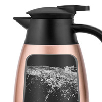 Thermos Isotherme Portable en Acier Inoxydable 2.0L pour Thé, Café et Aliments – Maintien au Chaud 24h