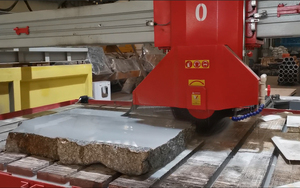 Scie à pont automatique pour pierre HUALONG Stone Machinery PLC, 3200*2000 mm, dalle de pierre, machine de découpe à 45 degrés, scie à pont <span class=keywords><strong>Bigl</strong></span> pour granit - Product Image 5