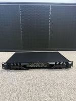 BRJ BO-4120 4 Kanal 1U Rackmount 4*1200W Penguat Audio Profesional 4 Kanal Kelas D Penerima Stereo Digital Untuk Sistem Suara
