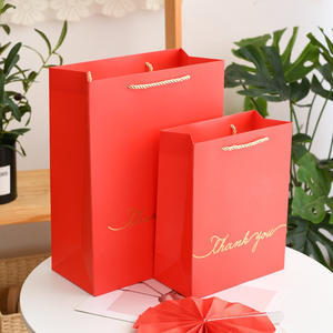 Bolsas de papel Kraft blancas elegantes con impresión personalizada para bodas, asas de embalaje de papel de aluminio caliente para regalos, compras personalizadas con su propio logotipo - Product Image 5