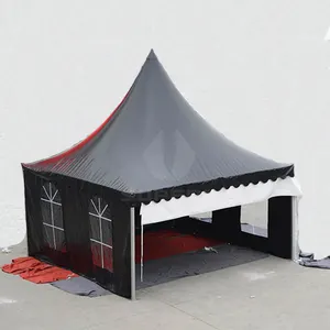 Struttura in alluminio di alta qualità trasparente 950g/sqm PVC matrimonio trasparente Pagoda tenda per la ricezione