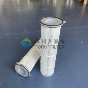 Forst công nghiệp bụi nhôm cap 3 Lug loại bụi Bộ sưu tập Polyester + PTFE + RF phương tiện truyền thông bộ lọc không khí Cartridge - Product Image 3