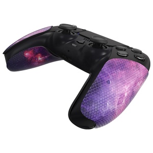แผ่นยางกันลื่น PlayVital สีม่วงลายดาว ดูดซับเหงื่อได้ดี สำหรับจอย PS5 แบบมืออาชีพ - Product Image 6