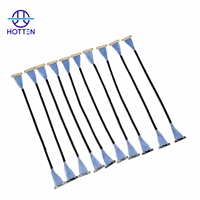 Câble coaxial micro personnalisé DF36 25 broches, pas de 0,4 mm, assemblage de câble d'affichage LVDS pour écran LCD