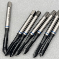 GREWIN DIN Standard CNC Thread Tapping M6-M12 Spiral Pointed HSSE Machine Tap for Stainless Steel Processing OEM Customization