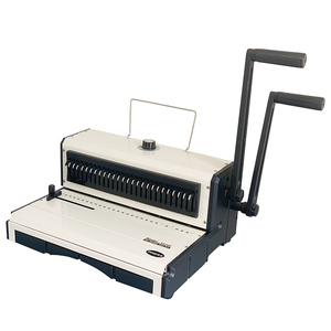 SG-T970E 2:1 Double Wire Book Binder and 40 square Hole Puncher - Product Image 2