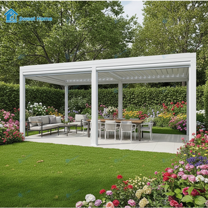 Pérgola <span class=keywords><strong>de</strong></span> Calidad Sweet Home, Gazebo, Pabellón, Venta <span class=keywords><strong>de</strong></span> Fábrica, Productos Nuevos, Pérgola Motorizada con Techo <span class=keywords><strong>de</strong></span> Láminas - Product Image 4