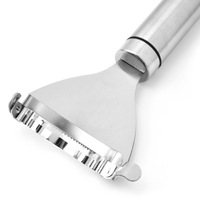 RVS maïs schiller, keuken gadget, maïs kolf snijder, groente keuken accessoire, handmatig