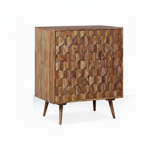 Aparador de madera con Mango de diseño moderno, 2 puertas, perfecto para uso doméstico, disponible a precio asequible, superventas - Product Image 1