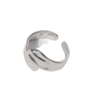 FANKE <span class=keywords><strong>Mylove</strong></span> Factory, vente en gros de bagues unisexes tendance en acier inoxydable plaqué or pour un cadeau quotidien - Product Image 6