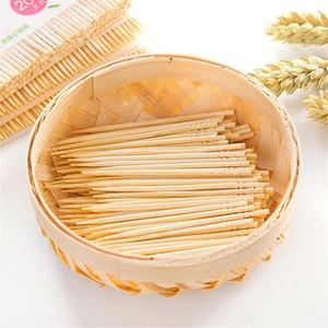 बांस Toothpicks डबल पक्षीय Toothpicks लकड़ी दांत के लिए मजबूत दौर दांत दांत सफाई खाद्य शिल्प के लिए चुनता है