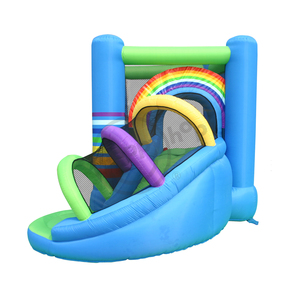 Hạnh Phúc hop Spiderman Bouncer lâu đài Digger bút chì mini Inflatable khủng long bouncers - Product Image 5