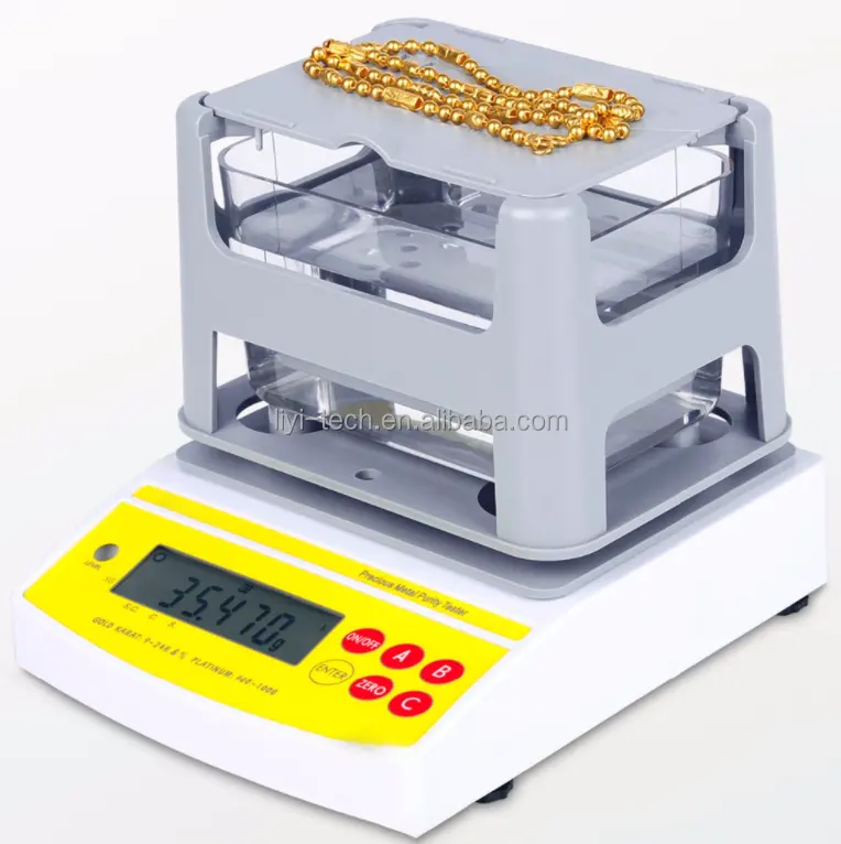 Liyi Elektronische Goud Zuiverheid Testen Machine, Goud Zuiverheid Controle Machine, Goud Karaats Meter Machine