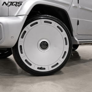 Jantes forgées NJQS monobloc 5x112 5x114.3 5x120.65 5x127 6x139.7 personnalisées 18 19 20 21 22 pouces en aluminium pour Range Rover - Product Image 1