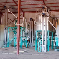 Convient aux investisseurs avec des rendements initiaux élevés de 30-50t/D Machine à moudre la farine de maïs