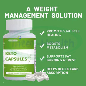 Ausreson OEM Vegan Slim keto bhb chế độ ăn uống viên nang thuốc đốt cháy chất béo năng lượng bổ sung giải độc sản phẩm giảm béo keto viên nang - Product Image 3