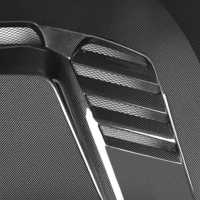 Couvre-capot avant en fibre de carbone double face de style V G87 compatible avec BMW M2 G87 G42 2023+ - Pièces automobiles