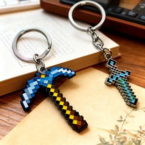 Llavero de Metal Personalizado con Logotipo, de Aleación de Zinc, con Esmalte Suave y Duro, Venta al Por Mayor - Product Image 3