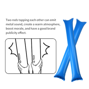 ファンバトン 赤色 応援 軽量 簡単膨張 多色 カスタムロゴ スポーツ＆音楽イベント用 - Product Image 5