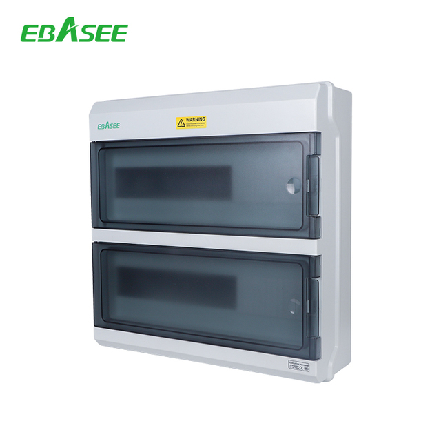 CE Outdoor IP65 Waterproof ABS Electrical Power Solar Plastic Distribution Box Junction DB Box Mcb Enclosure Box
