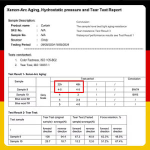 रहने वाले कमरे के लिए कई रंग विलासिता पर्दे के लिए कई रंग लक्जरी पर्दे प्रमाणित OEKO-TEX प्रमाणित OEKO-TEX - Product Image 4