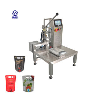 Vino tinto de escritorio de pequeño volumen, vino blanco, <span class=keywords><strong>whisky</strong></span>, bolsa aséptica de vino, bolsa manual semiautomática en caja, máquina de llenado - Product Image 2