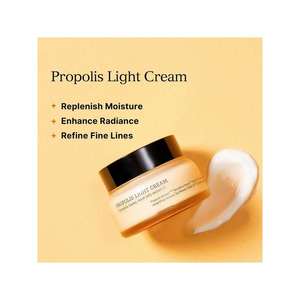 Crema Ligera de Propóleo 50ml Humectante Para Todo Tipo de Piel Cuidado Facial Diario - Product Image 3