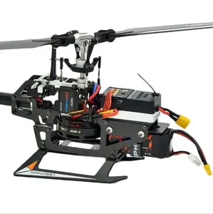 Helicóptero RC <span class=keywords><strong>OMPHOBBY</strong></span> M2 V2 3D sin Flybar con Doble Motor Brushless de Accionamiento Directo, Avión de Control Remoto - Product Image 5