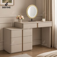 Solution unique pour la maison Ensemble de meubles de chambre à coucher de luxe avec commode élégante et ensemble de chambre à coucher complet pour la maison moderne