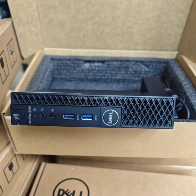 Wholesale for Dell OptiPlex 3060 Mini PC 8th Gen 8GB DDR4 256GB Business Office Computer I3/I5/I7 US Used Original Laptop Low Pr