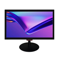 Moniteur TV LED TFT 21,5 pouces avec entrée AV, écran large 22 pouces Full HD, moniteur LCD avec port TV