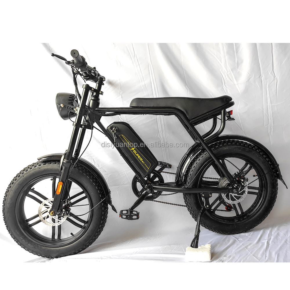 安いフルサスペンションレトロヴィンテージEバイクEbikeダート