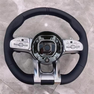 <span class=keywords><strong>Volant</strong></span> de direction amélioré, accessoires de <span class=keywords><strong>voiture</strong></span> pour <span class=keywords><strong>Mercedes</strong></span> Benz W204 W205 C200 C260 C43 C63, <span class=keywords><strong>volant</strong></span> en fibre de carbone personnalisé - Product Image 5