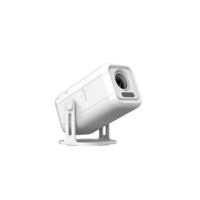 Projecteur F06 1080P HD, 250 lumens ANSI, courte focale 1,25:1 avec Android TV, Bluetooth, pour chambre à coucher, jeux et cinéma en plein air |   Mise à niveau