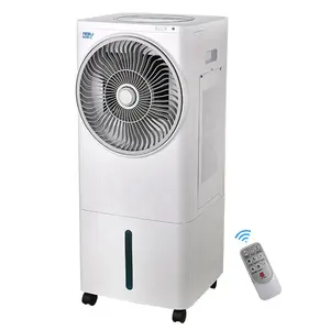 ABS pollution-free material remote control portable evaporative water air cooler for home