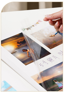 Albums photo de haute qualité à grande capacité avec pages autocollantes, pochettes en plastique, inserts pour cartes de collection, <span class=keywords><strong>billets</strong></span> de cinéma - Product Image 3