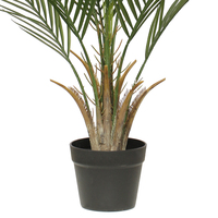 Palmier en soie artificiel de luxe moderne de 90cm, plante artificielle de style bonsaï pour la décoration de table d'extérieur de salon