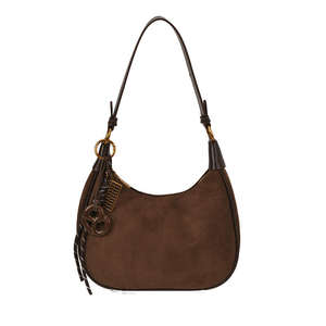 Nuevo bolso de hombro de gamuza a la moda, estilo retro, con acabado mate, para mujer, otoño e invierno - Product Image 5