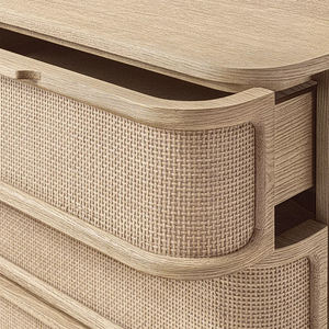 Mesa de Cabeceira Moderna de Madeira para Hotel com Acabamento para Quarto ou Sala de Estar Móveis para Apartamento - Product Image 6