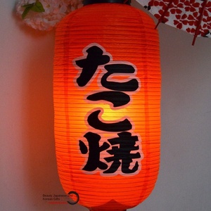 Impermeabile all'aperto PVC di plastica giapponese cera zucca lampadario <span class=keywords><strong>cucina</strong></span> rossa pieghevole lanterna-elegante carta per Sushi - Product Image 3