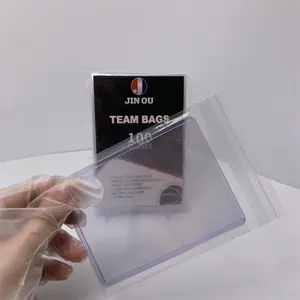 High Clarity Card Sleeves Fit For Resealable Team Set Bags Trading Card Sleeves Top loader JO-B-101